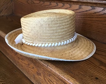 Vintage Lord and Taylor Straw Hat. Wide Brim. Womens. - Etsy display picture 2