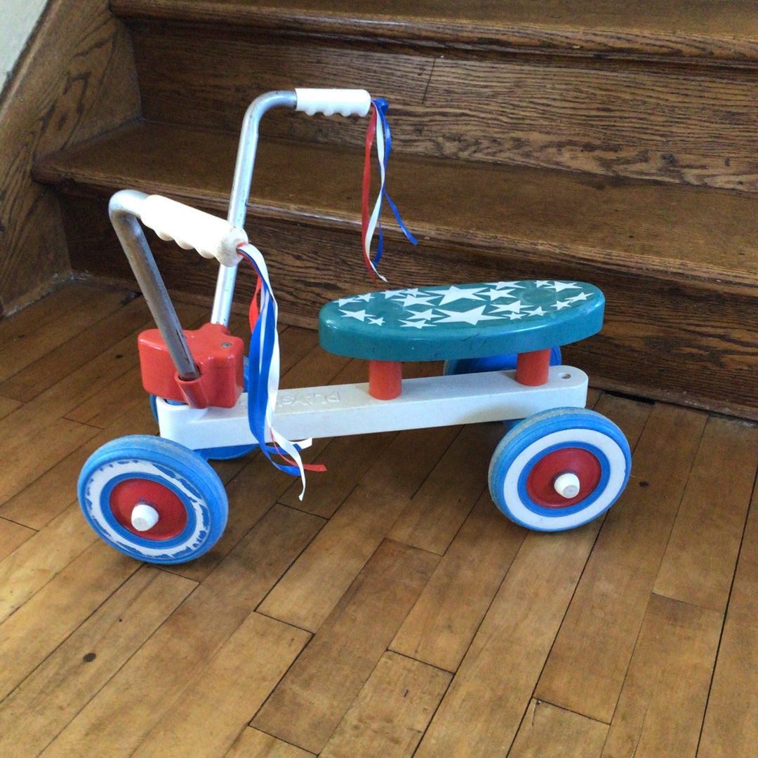 Vintage Playskool Scooter Vintage Baby Bike Vintage Red Etsy