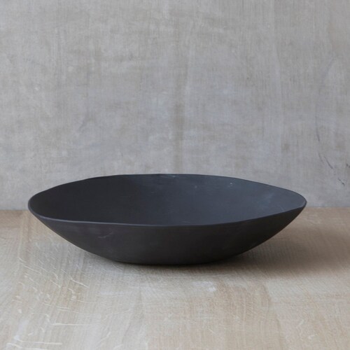 Black Bowl Ceramic Bowl Black Porcelain Bowl Serving Bowl Etsy
