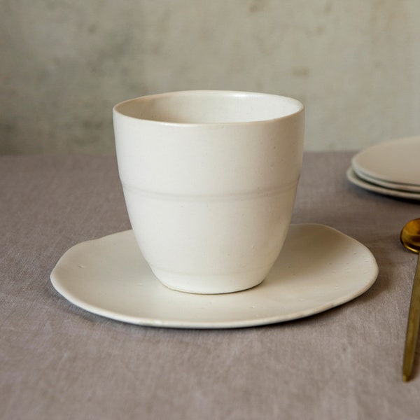 Ceramic Coffee Mug, Ceramic Cups Set of 2, Ceramic Mug, Handmade Coffee Mug, Coffee Lovers Gift, Cappuccino Mug, Tea Mug, Wedding Gift