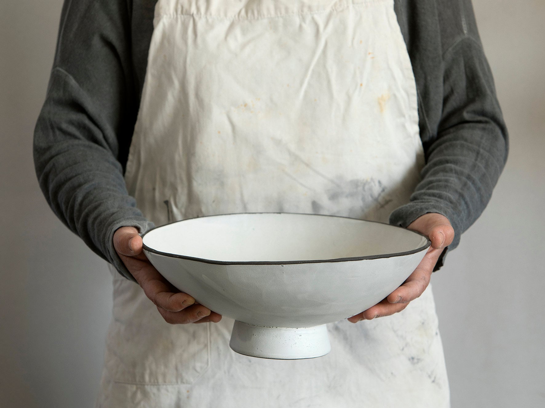 Large Pedestal Bowl Pedestal Fruit Bowl White Pedestal Bowl - Etsy