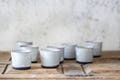 Handmade Ceramicת Espresso Cups Set, Black Clay, Coffee Lover Gift product logo