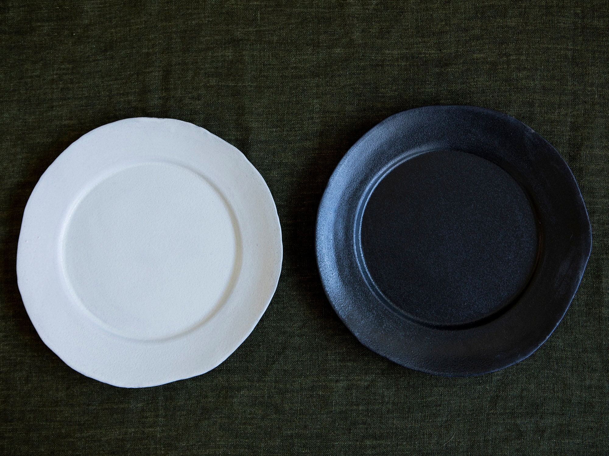 He reconocido Debilitar pasaporte Platos de cerámica modernos juego de 2 platos llanos platos - Etsy México
