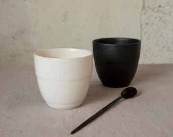 Juego de tazas de café de cerámica, taza de cerámica hecha a mano, regalo de cerámica, taza de café de cerámica, vasos de cerámica, regalo para amantes del café