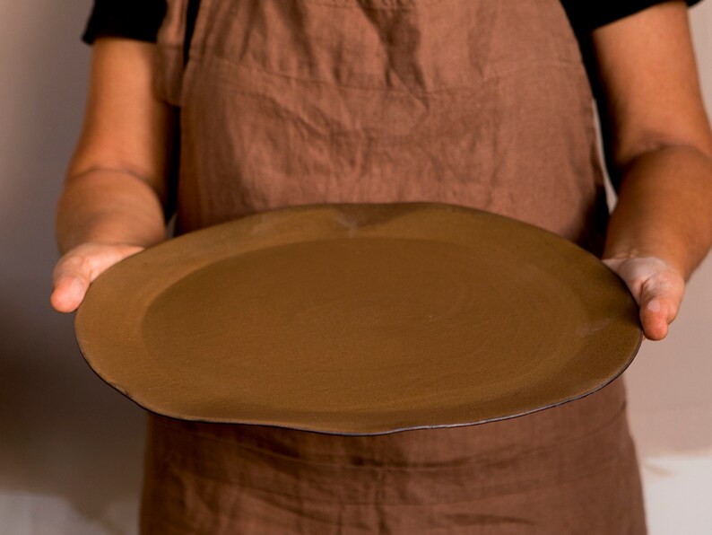 Extra Large Round Serving Platter Decorative Round Plate With Etsy