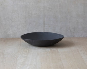 Black ceramic Bowl, Porcelain bowl