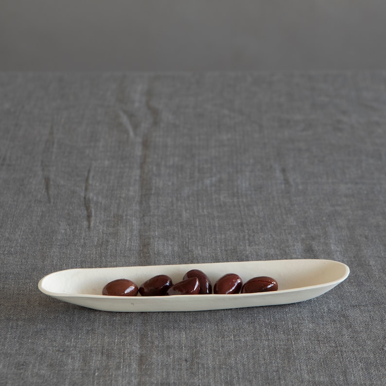 Set of 2 Oval Snack Serving Dish Olives Tapas Bowls Two Etsy