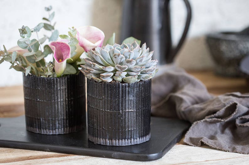 Ceramic Planter, Succulent Planter, ceramic pot, Modern ceramic Planter, Indoor Planter, Ceramic flower pot, Candle Holder, Gardening Gift image 4