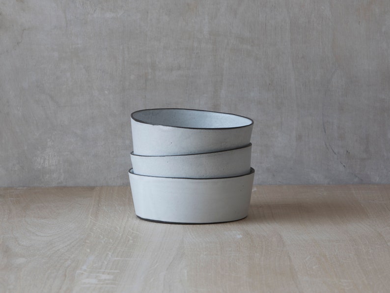 Ceramic Soup Bowl Soup Bowls Set Serving Bowls Ceramic Set image 3