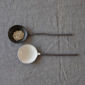 Ceramic Spoons Set of 2, Serving Spoons, Salad Servers, Engraved Spoon, Handmade Serving Spoon, Tableware Sets, Large Spoon
