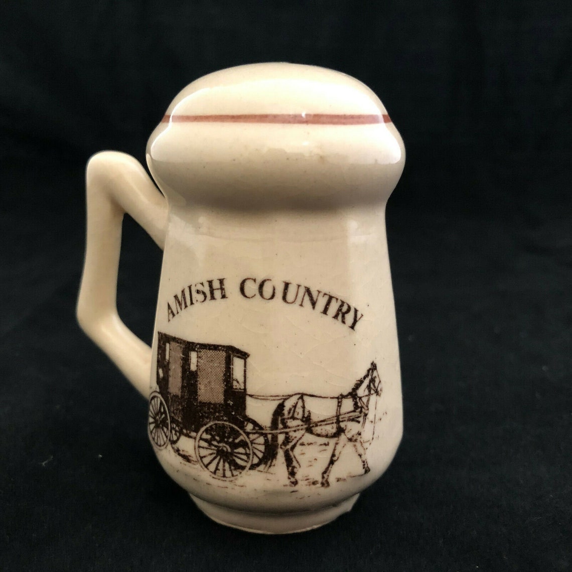 Set of Three Vintage Amish Country Salt and Pepper Shakers Etsy