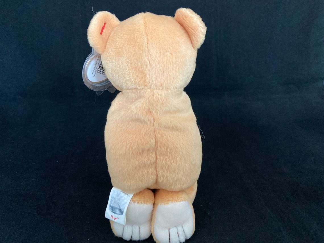 Beanie Babies Hope The Bear With Tags Etsy