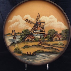1978 Pfaff Carved Wood Collector Plate Heritage Series #919 of 2500 Handcrafted
