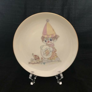Vintage Precious Moments Clown Plate NO BOX