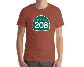 Cessna 208 California Highway Tee