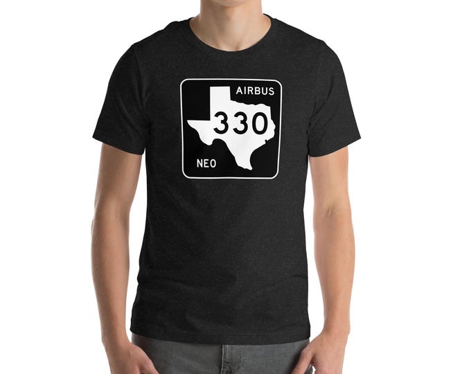 Airbus A330 NEO Texas Highway Tee