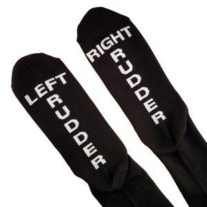Sokken pilotenuniform | Sokken met luchtvaartthema! Linker roer, rechter roer!