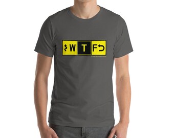 WTF, Over? Airport Taxiway Sign Aviation Pilot T-Shirt