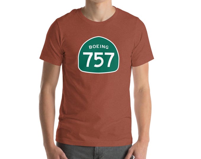Boeing 757 California Highway Tee