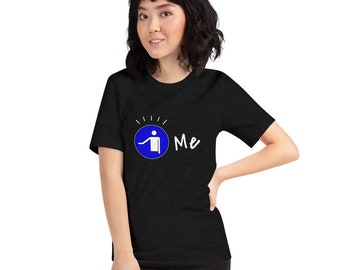 Call Me" Short-Sleeve Unisex Aviation T-Shirt