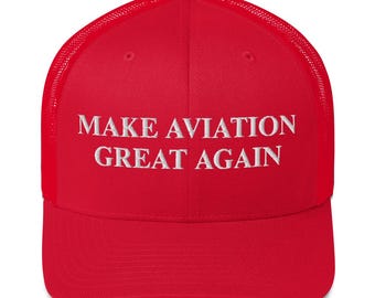 Make Aviation Great Again Classic Trucker Cap