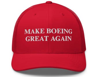 Make Boeing Great Again Classic Trucker Cap