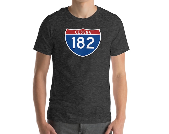 Cessna 182 Interstate Highway Tee