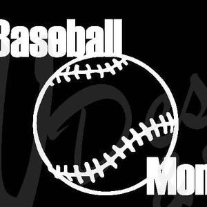 Baseball Parents Decal