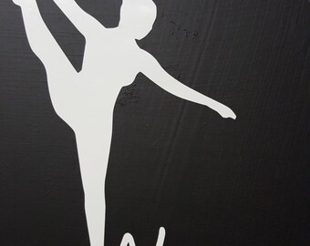 Dance name decal