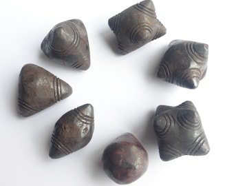 Jiwaya Chumpi Stones Peruvian Shaman Ceremonial 7 Point Set