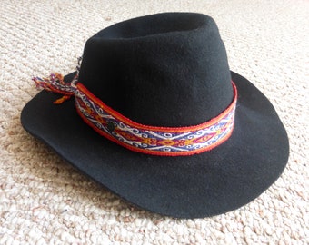 Andean Handmade Headband- Hat Wrap-Hat Belt - Shaman Headband