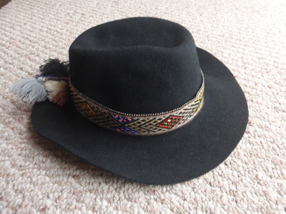 Andean Handmade Headband- Hat Wrap-hat Belt - Shaman Hand  display picture 2