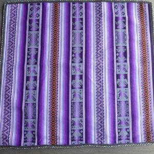 Andean Altar Cloth - Peruvian Andean Fabric - Mesa Altar - Ceremonial Cloth - Shaman Altar Cloth (26 X 25 inches - 66 X 64 cm.)