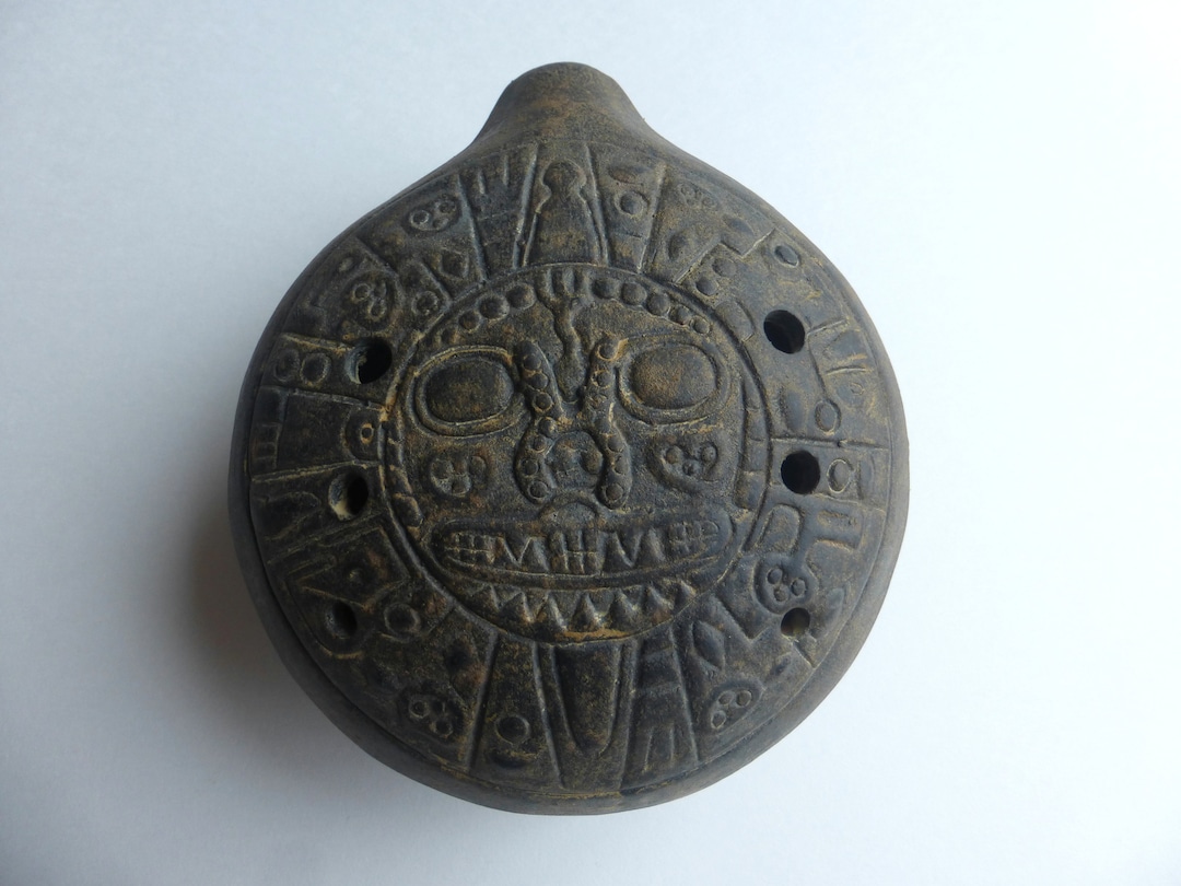 Peruvian Andean Ocarina - Collectible Wind Instrument Made of Clay - Etsy