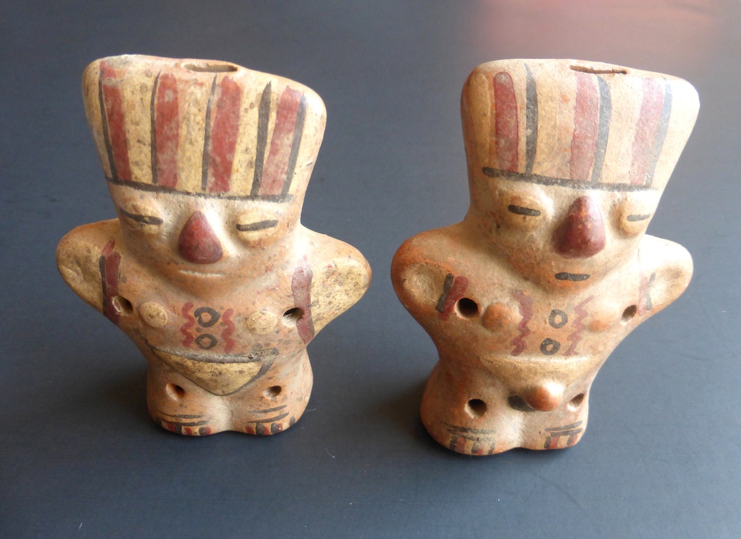 Peruvian Andean Ocarinas Collectible Wind Instrument Made of Etsy