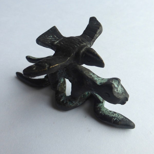 Peruvian Andean trilogy made in oxidized copper (Small)