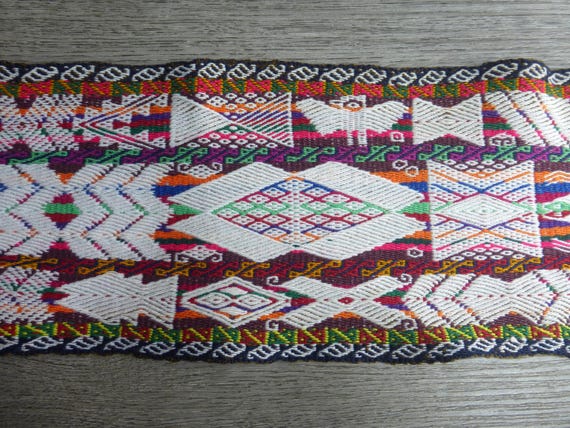 Handwoven Purple and Red Geometric Women\'s Belt Braided-Red-gold.jpg?v=  main image 4