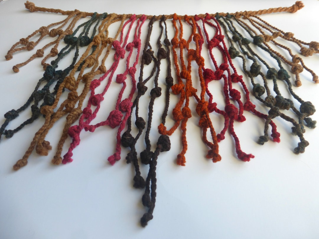 Andean Inca Quipu Made of Sheep Wool and Natural Dyes Etsy