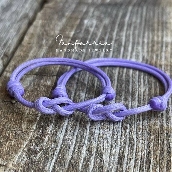 Purple Mommy & Me Bracelets Purple Mommy & Me Bracelets