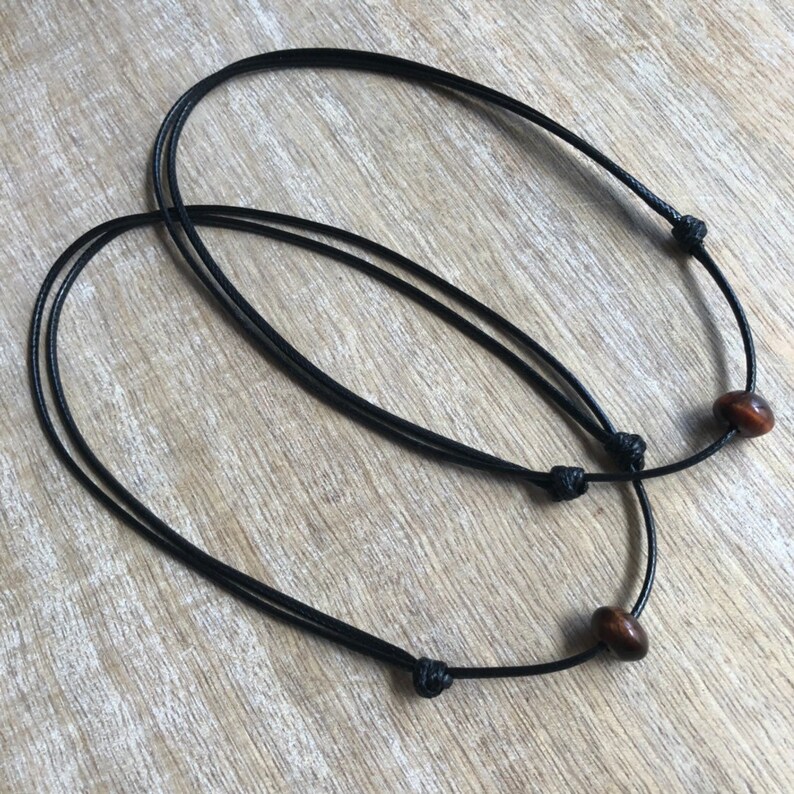His and Hers Waterproof Couple Necklaces Tiger Eye Good Luck Necklace