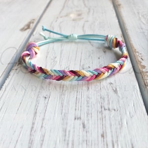 Dania, Colorful Braided Anklet Bracelet WB001603