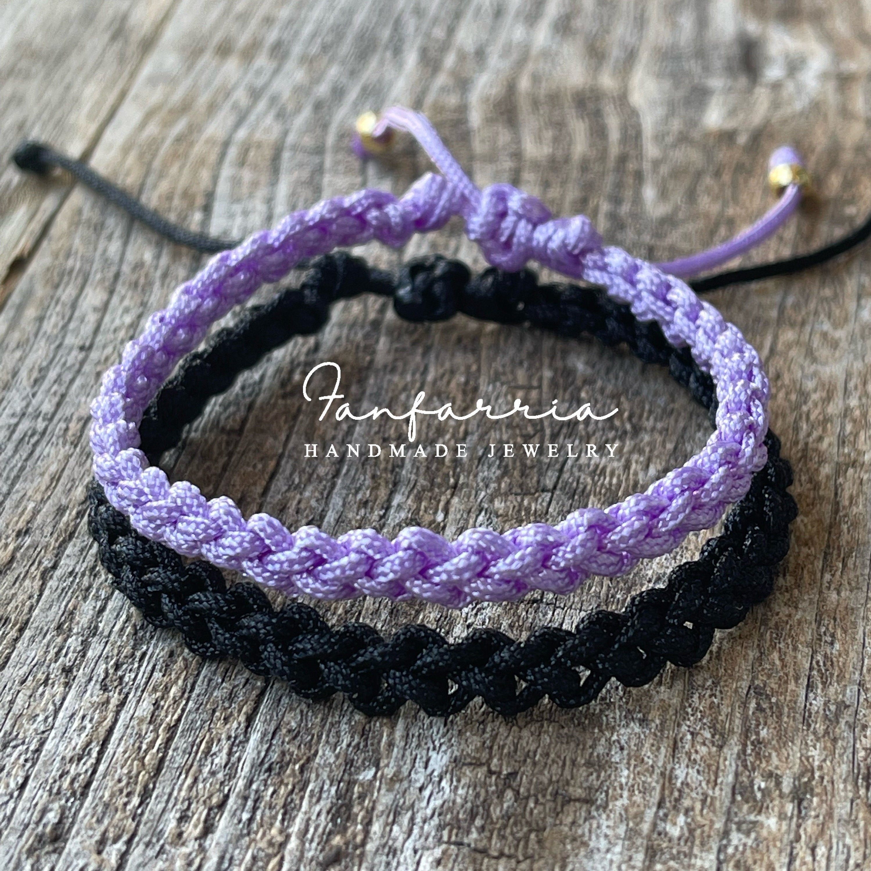 Heart Boho Friendship Bracelet – Lee's Yarning