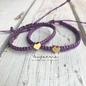 Purple Mommy & Me Bracelets Purple Mommy & Me Bracelets
