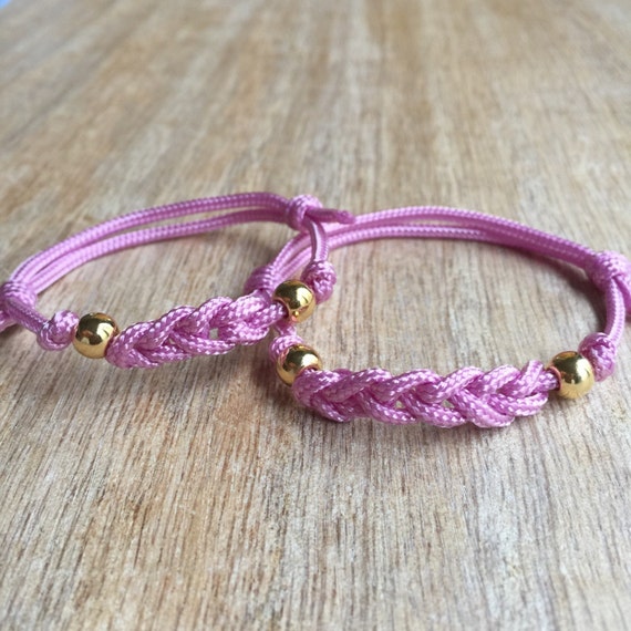 Mauve Mommy & Me Bracelets Mauve Mommy & Me Bracelets
