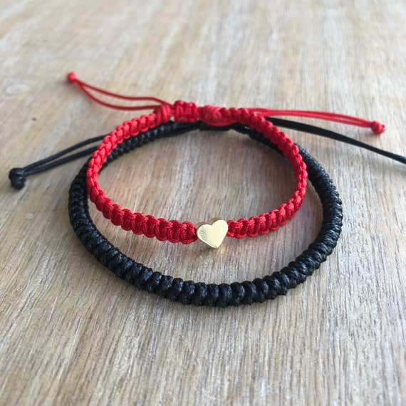 Heart Boho Friendship Bracelet – Lee's Yarning