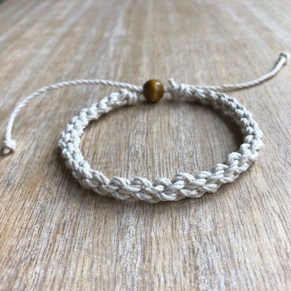 Braided store hemp anklet