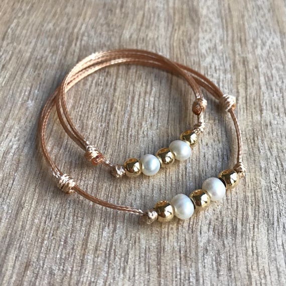 Mommy and me gold bracelets deals