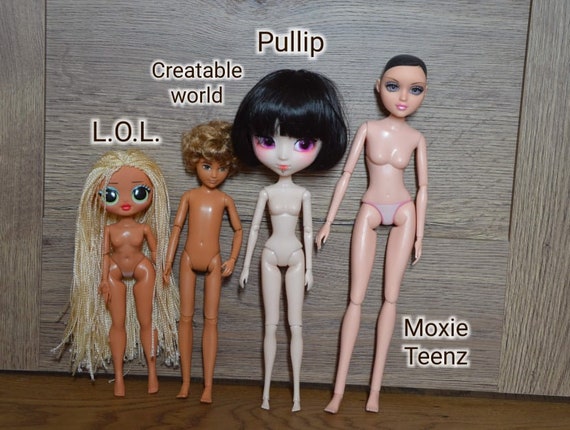 Doll Body Comparison: Pullip Type-3, Pullip Type-4