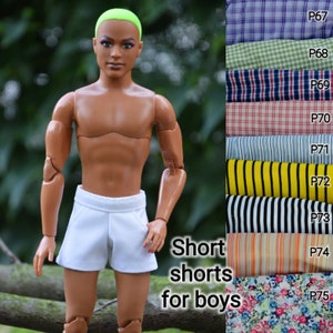 Short shorts for boys - more types of male dolls - see next photo / + muscular /