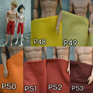 shorts below the knees for boys - more types of male dolls - see next photo / + muscular /